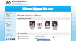 Desktop Screenshot of palmdalehighschool.net