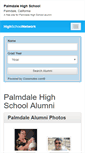 Mobile Screenshot of palmdalehighschool.net